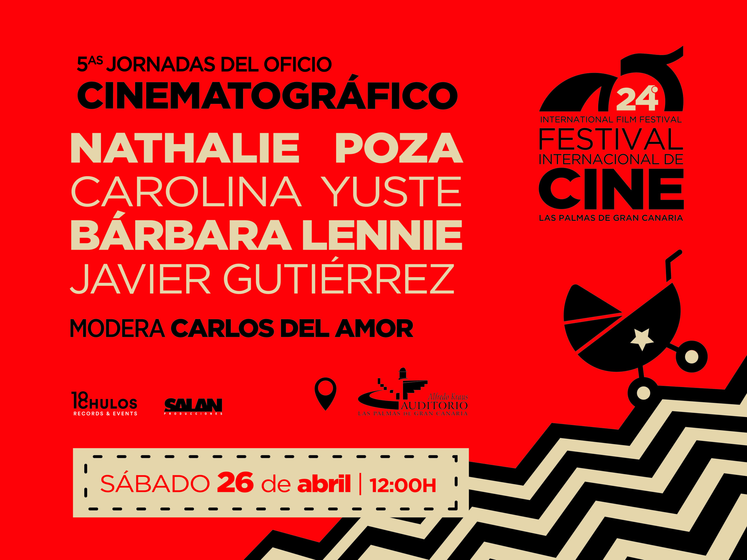 5ª Jornadas sobre el Oficio Cinematográfico en Las Palmas de Gran Canaria